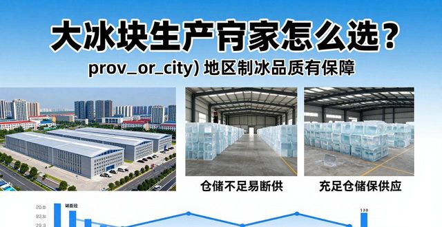 大冰块生产厂家怎么选？顺义地区制冰品质有保障