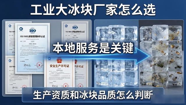 工业大冰块厂家怎么选？顺义本地服务是关键