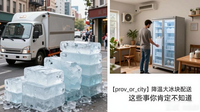 顺义降温大冰块配送 这些事你肯定不知道